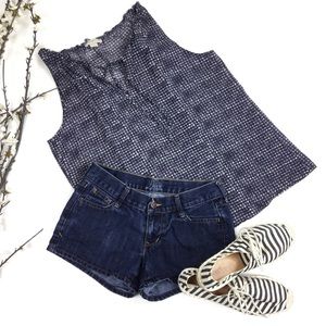 Old Navy The Diva Dark Wash Denim Jean Shorts